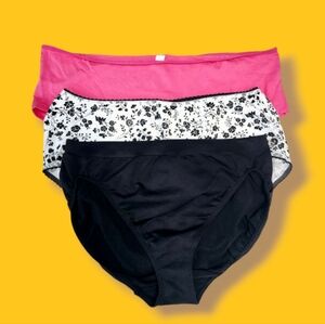 3pc M Victoria's Secret & La Vie en Rose panty